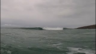 EPIC FISTRAL BEACH POV SURF [upl. by Atwahs]