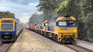 NR34  NR48  NR65  6BM4 passing Metford  191024 [upl. by Collins907]