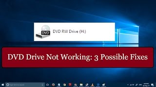 Fix DVD Drive not working in windows 11 and 10 3 SIMPLE METHODS [upl. by Attennyl74]