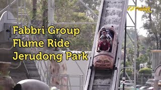 Fabbri Group Flume Ride Plunge Lagoon  Jerudong Park Brunei [upl. by Idaline]