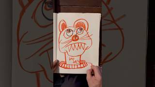 Daily Faces Challenge Day 243365  Quick Charcoal Drawing  Sketchbook Art Timelapse shorts [upl. by Figge175]