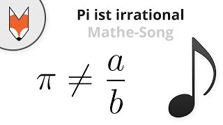 Pi ist irrational MatheSong [upl. by Nakhsa]