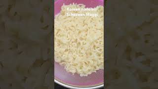 Korean noodles Schezwan Maggi Recipe RajasthaniZaika123 [upl. by Nylissej]