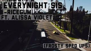 RiceGum  It’s Everynight Sis FtAlissa Violet Sped Up [upl. by Nilkcaj]