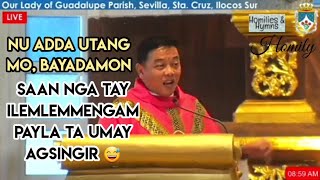 PALM SUNDAY ILOCANO HOMILY  Fr Rufo Abaya [upl. by Boulanger]