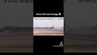 FedEx Flight 80 footage [upl. by Eentroc]