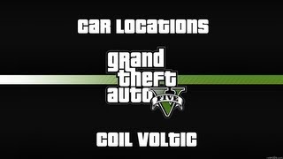 GTA V  Car Location  Coil Voltic [upl. by Hurlow]