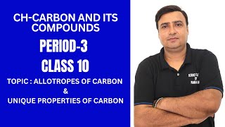 CARBON AND ITS COMPOUNDS 3RD PERIOD  CLASS 10 CBSE NCERT [upl. by Eta]