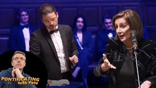 Winston Marshall OWNS Nancy Pelosi On Populism Debate At Oxford [upl. by Annairt391]