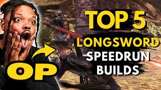 Top 5 MHW Longsword Meta builds for Speedrunning Updated 2024 [upl. by Eanil]