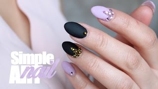 Strass nailart tutorial [upl. by Hannavas]