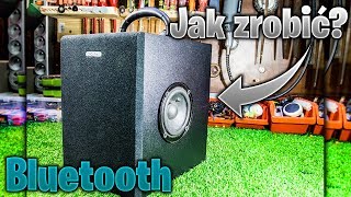 Jak zrobić GŁOŚNIK Bluetooth BoomBox Z MEGA BASEM z drewna 40Wat [upl. by Alyn]