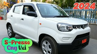 केवल 6 लाख में🔥Maruti Suzuki SPresso Vxi CNG 2024 Model✅ Most Detailed Review in Hindi  Autorange [upl. by Grantland]