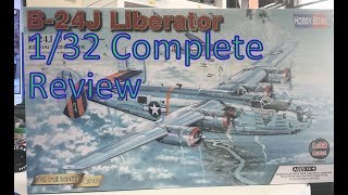 Complete review of HobbyBoss 132 B24 LIBERATOR [upl. by Selrac]