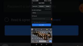 How to import any wallet in the token pocket wallet [upl. by Wardlaw660]
