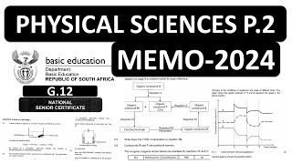 MEMO P2 PHYSICAL SCIENCES PAPER 2 MEMO2024 GRADE 12 FINAL EXAMS NOVEMBER EXAMS 2024 THUNDEREDUC [upl. by Sirah]