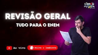 Revisão Geral  Física Enem [upl. by Nesyrb]