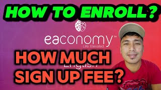 How to enroll in Eaconomy Magkano ang Registration Subscription Fee [upl. by Anawk357]