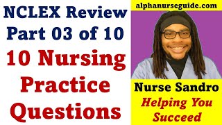 NCLEX Practice Questions  NCLEX LPN  NGN NCLEX RN  ATI  Hesi Exit Exam  NCLEX PN  Part 3 of 10 [upl. by Ecnedurp]