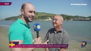 Escritor de SC lança romance sobre o coração e o Farol de Santa Marta [upl. by Marka]