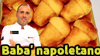 Babà napoletano fatto in casaRicetta nuova facile per tuttiSvelati tanti segreti del mestiere [upl. by Foscalina]