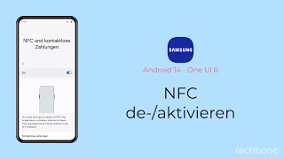 NFC aktivieren oder deaktivieren  Samsung Android 14  One UI 6 [upl. by Ixela]