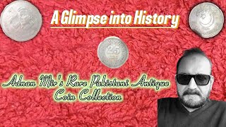 Adnan Mirs Rare Pakistani Antique Coin Collection  A Glimpse into History [upl. by Nibor]