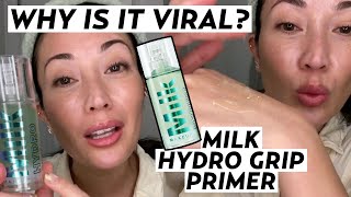 Why is the Milk Makeup Hydro Grip Primer So Popular  Beauty with Susan Yara [upl. by Adran982]