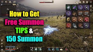 Night Crows How to Get Free Summon amp Summon 150 Weapon amp Mount Pet [upl. by Skye112]