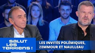 Les invités polémiques Zemmour et Naulleau  Salut les Terriens [upl. by Faubert]