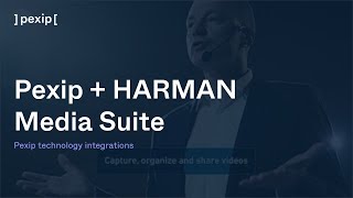 Pexip technology partners HARMAN Media Suite [upl. by Hgielime]