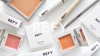 REFY Beauty Review  Brow Collection Summer Skin Cream Blush and Bronzer [upl. by Greenstein]