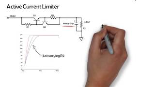 Active Current Limiting Circuit Schematic [upl. by Ainavi595]