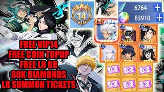 Bleach Soul Harvest  Free VIP14 amp Free LR UR amp Diamonds amp 300 LR Summon Tickets [upl. by Eugenides]