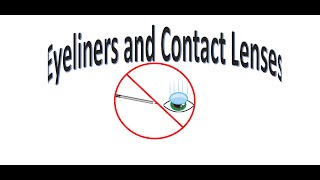 What Contact Lenses Wearers Should Know About Waterlines and Some Eyeliners [upl. by Chiles]