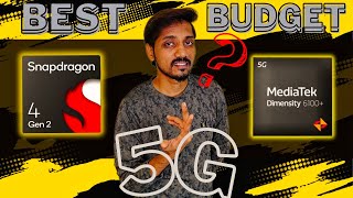 Best Budget 5G எது 🤔🔥 Snapdragon 4 Gen 2 Vs MediaTek Dimensity 6100 plus 🤜🤛 Which is Best 🧐😎 [upl. by Ayatnahs]