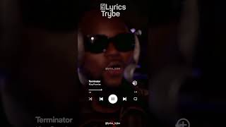 King Promise  Terminator Lyrics lyricstrybe afrobeats [upl. by Acisey]