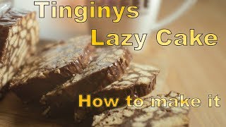 How to make Tinginys delicious chocolate cake from Lithuania super easy [upl. by Wunder]