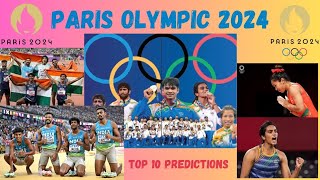 Paris olympics predictions 🎯 Top 10 predictions🏆 Olympics 2024 My predictions🥇 [upl. by Curkell]