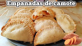 Cómo hacer EMPANADAS de CAMOTE incluye receta del RELLENO 🥟🥟 [upl. by Egidio655]