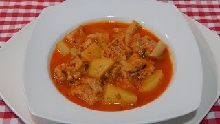 Receta de callos a la Española [upl. by Eetnwahs33]