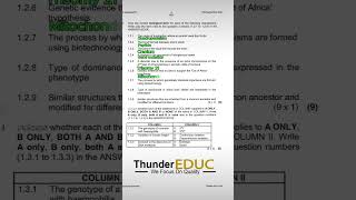 Life sciences grade 12 biological terms thundereduc [upl. by Florette]