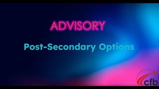 Post secondary options [upl. by Alesram364]