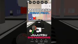 MAHORAGA SNEAK PEAK roblox jujutsushenanigans foryou jjs jjk jujutsukaisen sneakpeak [upl. by Ahsiri]