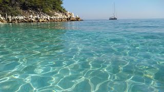 Thassos  The road from Skala Panagia to Marble beach  on the coast [upl. by Weld]