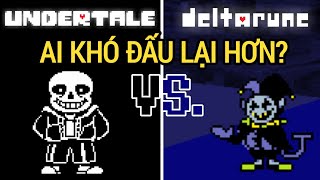 Sans và Jevil  AI KHÓ CHƠI HƠN Undertale amp Deltarune [upl. by Asim]