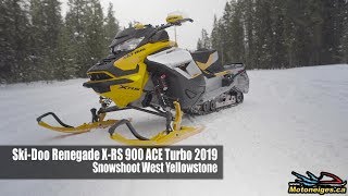 2019 SkiDoo Renegade XRS 900 ACE Turbo [upl. by Ronoc]