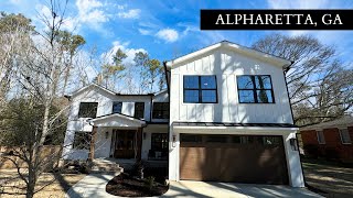 MUST SEE Home in Alpharetta GA w OVERSIZED MASTER SUITE 5 Bedrooms  35 Bathrooms [upl. by Anama]