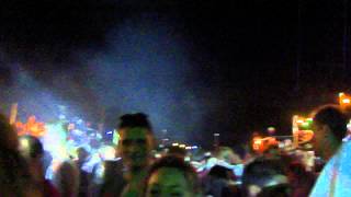 Full moon Mega Beach Party Falirakis Madomata beach Rhodes Island Greece [upl. by Eintrok197]