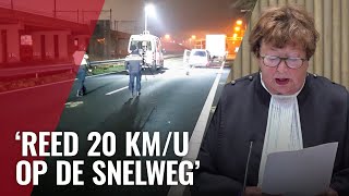 Vrachtwagenchauffeur veroorzaakt dodelijk ongeluk op A10 [upl. by Xed]